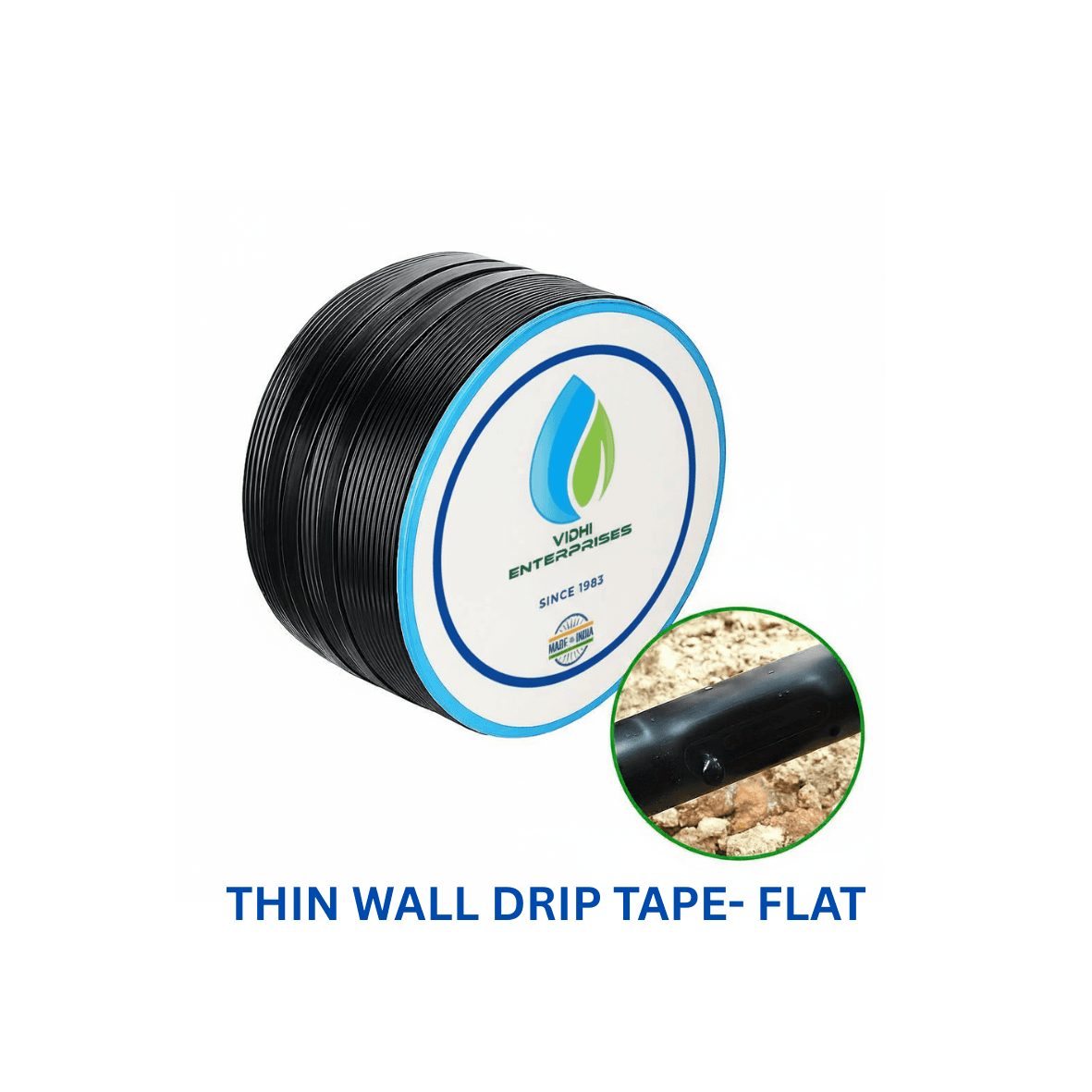Thin Wall Drip Tape  Flat