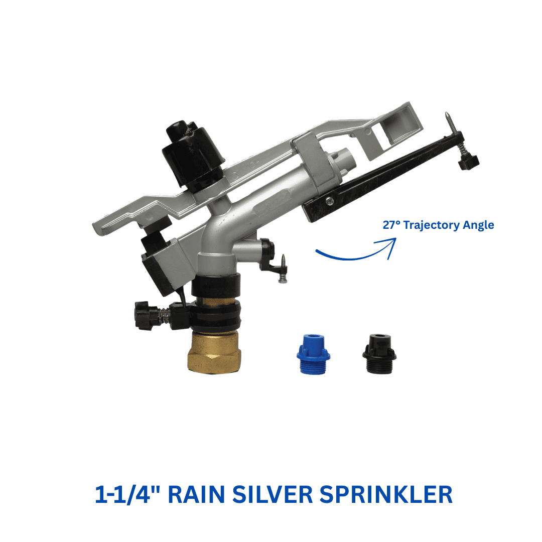 1-1/4" Rain Silver Sprinkler