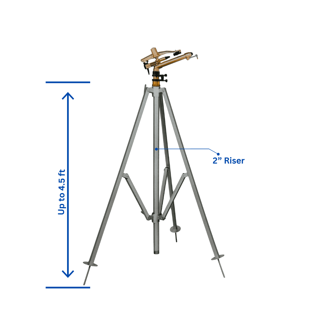 2" Rain Violet Sprinkler Stand
