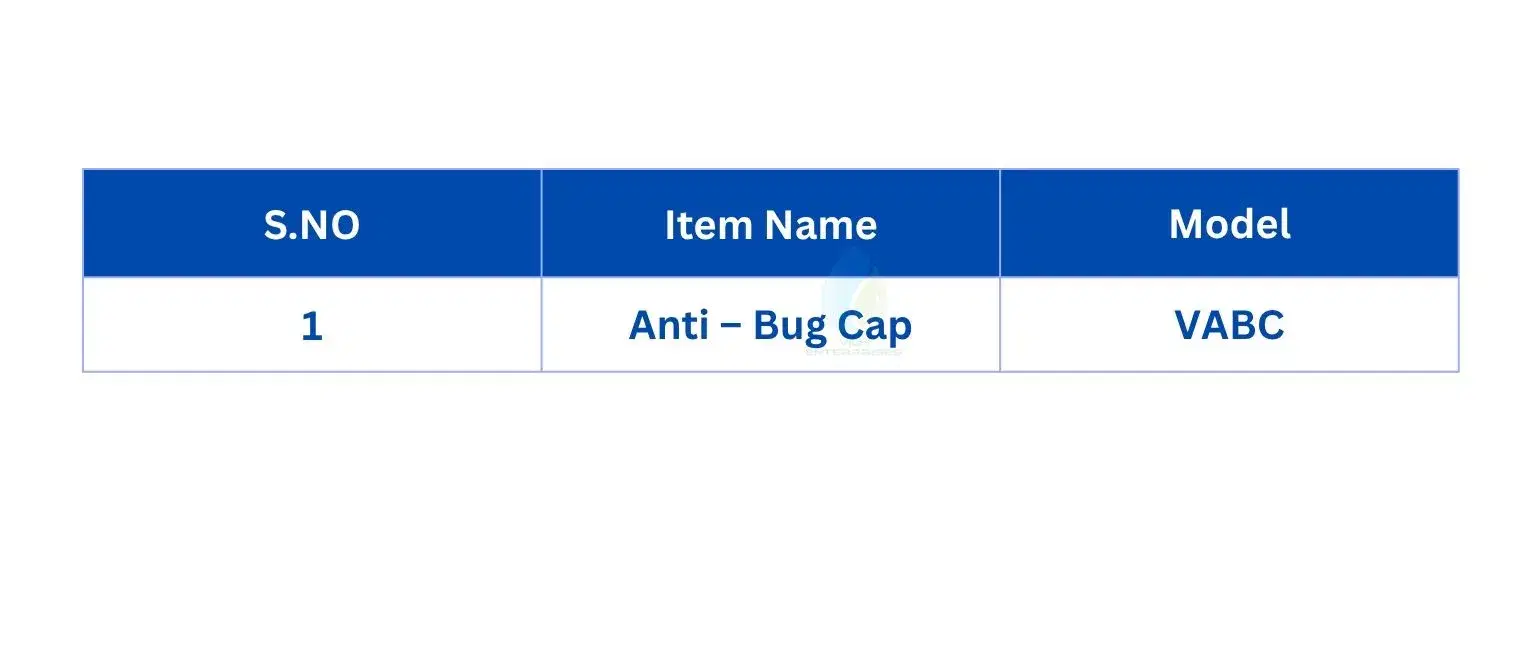 Specifications